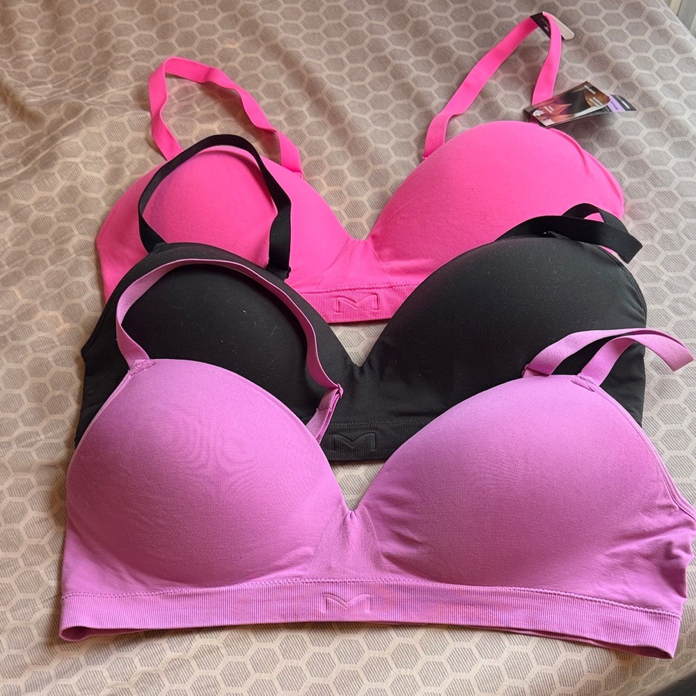 Maidenform seamless bralettes